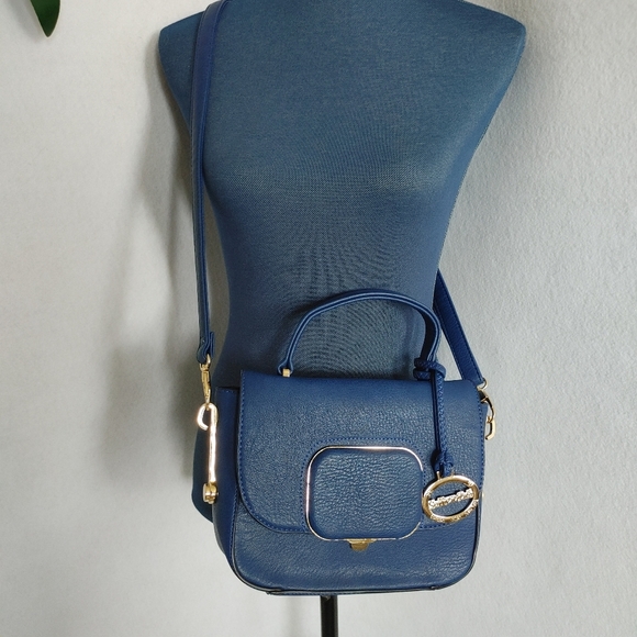Sorrentino Blue Crossbody Bag - Picture 6 of 8